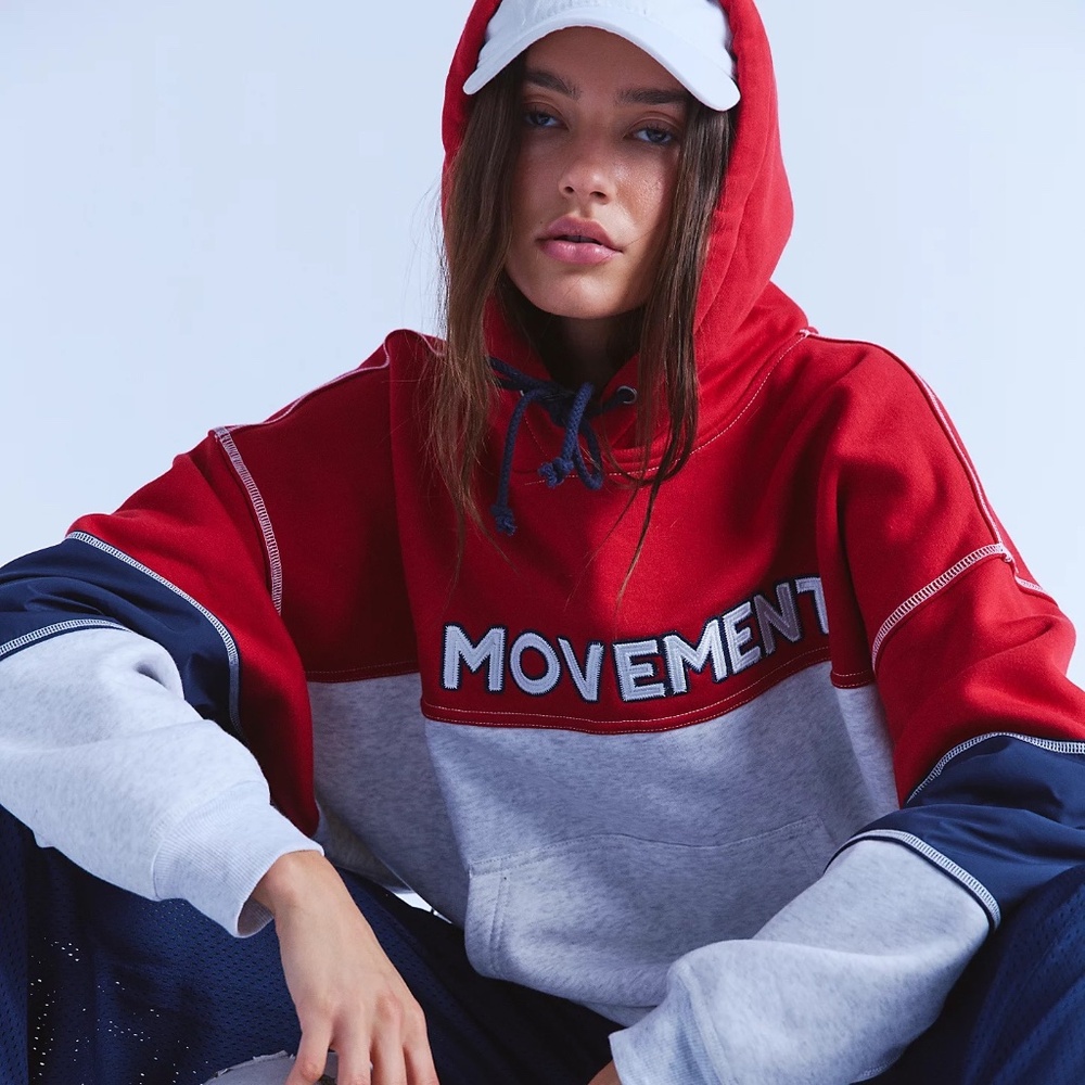 FP MOVEMENT COLORBLOCK LOGO HOODIE - Picture 4 of 15